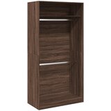  Ormar boja smeđeg hrasta 100 x 50 x 200 cm konstruirano drvo | shoptok.hr