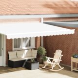 vidaXL tenda za okvir od 4.5 m bijela 4.3x0.2 m | shoptok.hr