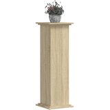  Stalak za biljke boja hrasta 33 x 33 x 100 cm konstruirano drvo | shoptok.hr