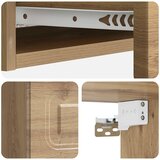Stolna montirana na zid 87,5 x 34,5 x 17 cm Konstruirano drvo | shoptok.hr