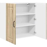 vidaXL Stenska kuhinjska omarica s polico Sonoma hrast 80 x 31 x 80 cm | Shoptok.si