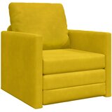  Krevet na razvlačenje Tamno žuta 74 x 77 x 81 cm Baršun | shoptok.hr