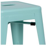 Ixia Tirkizne metalne barske stolice u setu 2 kom (visine sjedala 76,5 cm) – | shoptok.hr