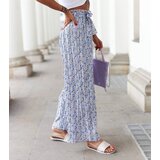 UR/CEO Blue wide pleated pants Pietro | Shoptok.si