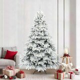 vidaXL Umjetno božićno drvce s stalakom Zelena 210 cm PE i PVC | shoptok.hr