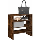 vidaXL Regal za čevlje 2 kosa zložljiva dimljeni hrast 60x30x30,5 cm, (22013790) | Shoptok.si