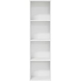  Regal za knjige bijeli 40x30x152 cm od konstruiranog drva | Eponuda.com