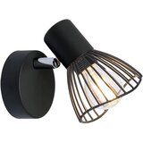 Candellux fly zidna lampa 1X40W E14 crna Cene