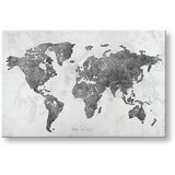  Slike na platnu MAPA SVETA 1-delna XOBCH12288GE1 (avtorske) | Shoptok.si