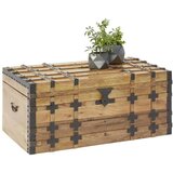 Venda SKRINJA les, kovina naravne barve, črna | Shoptok.si