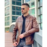 La Force Fashion muška kožna jakna william - braon | Eponuda.com