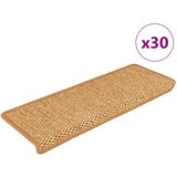  Samoljepljivi otirači za stepenice 30 kom 65x21x4 cm sisal | shoptok.hr