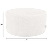 Dutchbone Bež tabure Rocca – | Shoptok.si