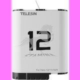 GoPro Telesin Stamina v2 baterija visokih performansi za Hero 12/11/10/9 | shoptok.hr