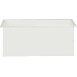  Vrtna posuda za sadnju s LED svjetlom 2 kom. Bijela - Bijela 40 x 100 x 40 cm 2 | shoptok.hr