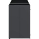  Skladištenje kanti za 4 kante Antracit 272 x 77,5 x 121,5 cm | shoptok.hr