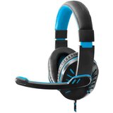 Esperanza Crow stereo gamer slušalice sa mikrofonom, crne/plave | shoptok.hr