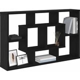  Polica na zidu Crni hrast 85 x 16 x 52,5 cm Konstruirano drvo | shoptok.hr