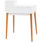  Toaletni stolić s ogledalom od MDF-a 60 x 50 x 86 cm | shoptok.hr