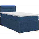  Boxspring krevet s madracem Plava 100 x 200 cm Tkanina | shoptok.hr