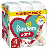 Pampers pants pelene monthly S4, 9-15kg 176 kom | Eponuda.ba