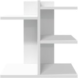  Organizator za stol bijeli 42 x 21,5 x 42 cm konstruirano drvo | shoptok.hr