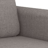  3-dijelni set sofa s jastucima smeđesivi od tkanine | shoptok.hr