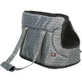 Trixie transportna torba za ljubimce riva 26x30x45cm siva Cene