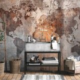  Foto tapeta - Map Colors 450x315 Vodootporna | shoptok.hr