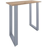 XXXL Barska Miza Xona, Barva Hrasta, Srebrna, 110x50cm Cene