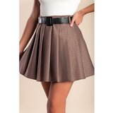 Fenzy Plisirana Minica, Smeđa | shoptok.hr
