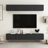 vidaXL TV ormarići 4 kom crni 100 x 30 x 30 cm od iverice Cijene