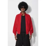 Baracuta Bomber jakna G9 Cloth za muškarce, boja: crvena, za prijelazno razdoblje, BRCPS0001
