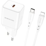 Borofone USB punjač sa kablom 1m Type-C to iPhone/lightning BN6 PD20W Type-C set white Cijene