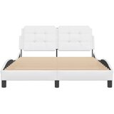 Okvir za krevet bez madraca Zadar bijeli 140x200 cm od umjetne kože | shoptok.hr