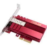 Asus XG-C100F 10G SPF+ PCIe mrežni adapter, SFP+ port for Optical Fiber Transmission and DAC cable, Built-in QoS technology, Stylish built-in cooling - 90IG0490-MO0R00