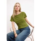 TRENDYOLMILLA Ženska bluza, Zelena | Eponuda.com