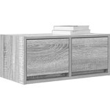 vidaXL TV omarica 2 kosa siva sonoma 60x31x25,5 cm inženirski les | Shoptok.si