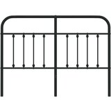  Metalno zamjensko uzglavlje crno 140 cm - Crna 140 cm 1 | shoptok.hr