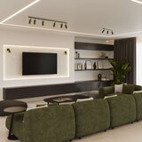  Sollux SL.1500 - Zidno spot svetlo RING 1xGU10/10W/230V zeleno | Eponuda.com