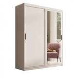 ADRK Klizni ormar s ogledalom Hailey 160 cm - BIJELA | shoptok.hr