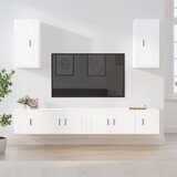  6-dijelni set TV ormarića bijeli od konstruiranog drva | shoptok.hr