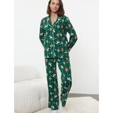 Trendyol Ženski set pidžame Thmaw25Pt00172, Zeleni | Eponuda.com
