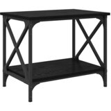  Bocni stol Crni hrast 55 x 38 x 45 cm Konstruirano drvo | shoptok.hr