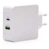 TooQ Stenski polnilec Tqwc-2Sc03Wt - 48 W · 2,4 A · Usb Tip C · Usb 3.0, (21404861) | Shoptok.si