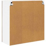 vidaXL Viseča omarica s polico Riga Dimljeni oreh 80 x 31 x 80 cm | Shoptok.si