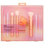 Real Techniques Brushes Level Up Brush + Sponge Set čopič za ličenje 1 kos za ženske Cene