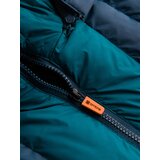 Ombre Men's sporty colorful retro jacket - navy blue and orange | Shoptok.si