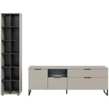 Livetastic DNEVNI REGAL, črna, kašmir | Shoptok.si