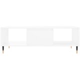  Stolić za kavu bijeli 104 x 60 x 35 cm od konstruiranog drva | shoptok.hr